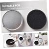 Baluue 3sets Sponge Makeup Cleaning Box Reusable Eye Shadow Brush Cleaner for Makeup Brush Maintenance Includes Sponge Boxes view 4