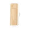 NOLITOY Portable Foundation Brush with Roller for Liquid Makeup Application Compact Makeup Tool with Soft Bristles for Even Blending Women The Go view 3