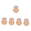 NOLITOY 5pcs Jade Massage Roller Handle for Face and Neck Relaxation Portable Facial Care Tool for Tension Relief and Cooling Effect for Self-Care and Spa Days view 1