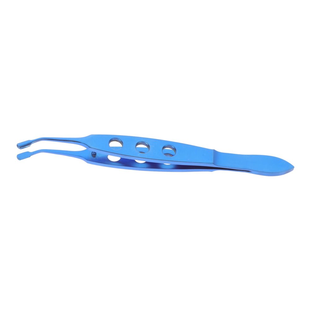 OSOLADY Metal Eyelid Tweezer Meibomian Gland Massage Tool for Women Eyelash Tweezer Non-slip Surface for Beauty Salons