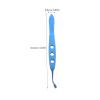 OSOLADY Metal Eyelid Tweezer Meibomian Gland Massage Tool for Women Eyelash Tweezer Non-slip Surface for Beauty Salons view 3