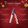 Naked Armor American Straight Razor - Shave Ready Japanese Steel Straight Razors for Men with Metal Scale, Case Included, Close Shave view 4