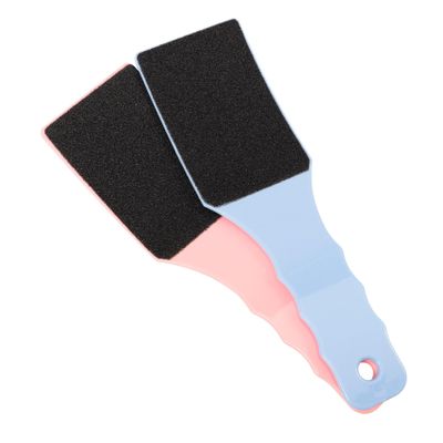 Beatifufu 2pcs Double-Sided Foot Files Handheld Foot Care Tool for Exfoliating Dead Skin and Gentle for Shower Use