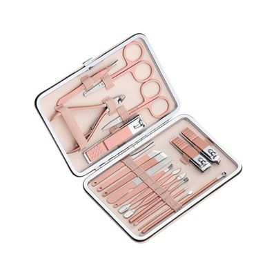 MERRYHAPY 1set Manicure Tools Nail Trimming Kit Clippers Scissors and File for Professional Grooming Travel
