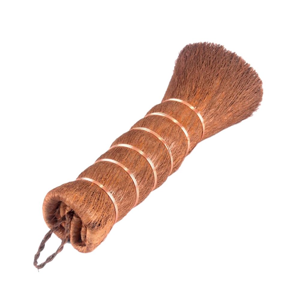 Natural Palm Fibre Tea Brush for Teapots and Coffee