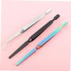 Beatifufu Professional Nail Art Tweezers Clip Double-ended Slanted Tweezer for Nails and Art view 2