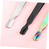 Beatifufu Professional Nail Art Tweezers Clip Double-ended Slanted Tweezer for Nails and Art view 3