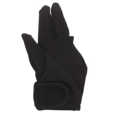 Beatifufu Insulative Finger Glove for Hairdressing Three-finger Design Comfortable and for Styling Curling and Straightening Hair Salon Home Use Black