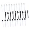 MERRYHAPY 60pcs Portable Keyboard Cleaner Brush Electric Shaver and Laptop Dust Brush for Cleaning Keyboards Circuit Boards Usb Ports and More Black White Black White view 1