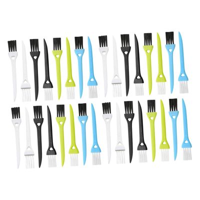Anneome 36pcs Razor Brush Shaving Cleaning Tool Brush Shampoo Electric Shaver Salon Accessory