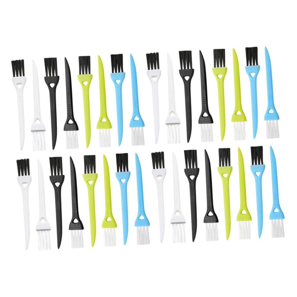 Anneome 36pcs Razor Brush Shaving Cleaning Tool Brush Shampoo Electric Shaver Salon Accessory