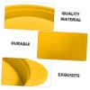 minkissy 3pcs - Silicone Wax Melting Bowl Non-stick Inner Pot for Wax Heater Compact Design for Easy Storage and Use Yellow Bowl Accessory view 3