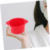 HAPINARY 2sets Silicone Wax Warmer Bowls Stirring Sticks High-temperature Resistant Replacement Liner for Hair Removal Non-stick Design Capacity view 4