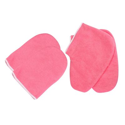 Beatifufu Paraffin Therapy Foot Glove Set for Women Wax Bath Cover Skin Care Tools Spa Home Use