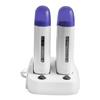 NOLITOY 1set Wax Heater for Hair Removal Dual Function Waxing Machine Shell Suitable for Salon Home Use Voltage Includes Heaters view 1