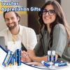 50 Pack Employee Appreciation Gifts Bulk Valentine Teacher Students Gifts Lip Balm Staff Team Coworker Appreciation Thank You Gift Moisturizing Lip Gloss for Women Men Teacher Staff(Appreciate) view 2