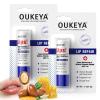 2PCS, Medicated Lip Balm Hydrating w/Petrolatum, Shea Butter, Beeswax, 100% Natural Ingredients, Organic Lip Butter Balm & Moisturizers Lip Repair For Dry Cracked Lips Overnight Lip Treatment view 1