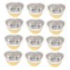 NOLITOY 12pcs Aluminum Foil Melting Wax Bowls for Diy Candle Making Nonstick Wax Warmer Bowls High-temperature Resistant Waxing Supplies for Hair Removal and Crafts view 1