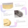 NOLITOY 12pcs Aluminum Foil Melting Wax Bowls for Diy Candle Making Nonstick Wax Warmer Bowls High-temperature Resistant Waxing Supplies for Hair Removal and Crafts view 4