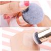 1pc Flat Foundation Powder Brush Professional Makeup Brush with Large Round Head Soft Bristle Foundation Brush for Powder or Liquid Cosmetics Blender Stylish view 4