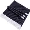 100PCs Lip Brushes Lipstick Gloss Wands Applicator Lipstick Tester Lash Brush Makeup Tool -Black Stylish view 4
