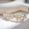 Soumimi Ear of Wheat Hair Clips Rhinestone Pearl Metal Hairpins Barrettes Hair Accessories for Wedding Party Everyday, Gift for Women view 4