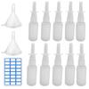 10Pcs 30ML/1oz Plastic Nasal Spray Bottle Mist Sprayer - Empty Refillable Pump Sprayer Fine Mist Sprayers Atomizers with Funnels and Labels view 1