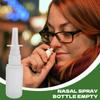 10Pcs 30ML/1oz Plastic Nasal Spray Bottle Mist Sprayer - Empty Refillable Pump Sprayer Fine Mist Sprayers Atomizers with Funnels and Labels view 2