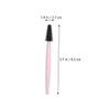 MERRYHAPY Pink Silicone Eyelash and Eyebrow Brush Set Portable Reusable Makeup Grooming Tool for Daily Eyelash Combing and Brow Shaping Travel and Beauty Salons view 2