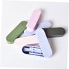 MERRYHAPY Pink Silicone Eyelash and Eyebrow Brush Set Portable Reusable Makeup Grooming Tool for Daily Eyelash Combing and Brow Shaping Travel and Beauty Salons view 3