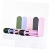 MERRYHAPY Pink Silicone Eyelash and Eyebrow Brush Set Portable Reusable Makeup Grooming Tool for Daily Eyelash Combing and Brow Shaping Travel and Beauty Salons view 4