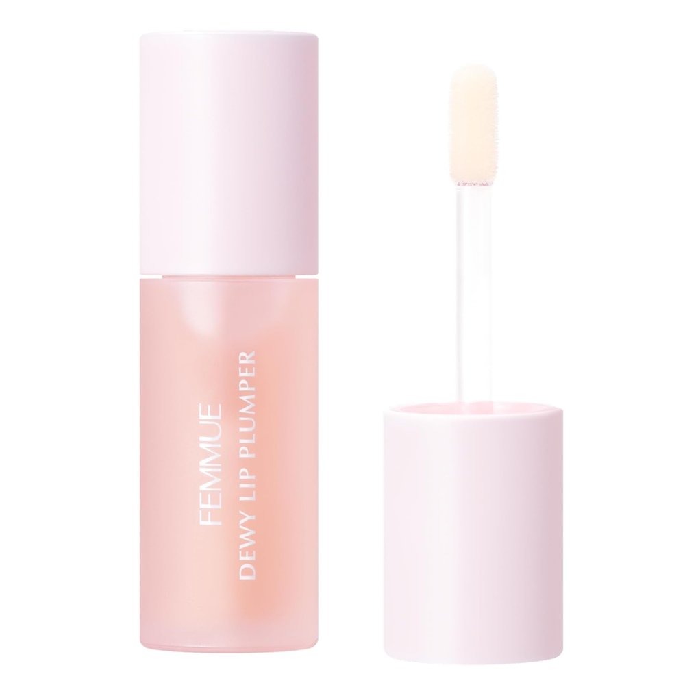 FEMMUE Dewy Hydrating Lip Oil (0.14 oz) | Moisturizing Balm with Vitamin E & Plant Oils | Korean Beauty Treatment for Dry Lips