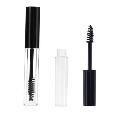 Beatifufu 2pcs Empty Eyelash Tube Large Small Cream Bottle for Mascara Eyelash Cream Storage Convenient Brush Lid for Eye Makeup Refinement