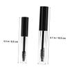 Beatifufu 2pcs Empty Eyelash Tube Large Small Cream Bottle for Mascara Eyelash Cream Storage Convenient Brush Lid for Eye Makeup Refinement view 4