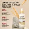 Dr.Melaxin Peel Shot Glow Rice Peeling Ampoule 80ml Daily Soft Exfoliating Face and Body Scrub Dead Skin Cells Blackhead Remover for All Skin Types korean skin care view 2