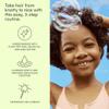 Evereden Kids Complete Haircare Set: Hair Detangling Shampoo, Conditioner & Spray for Children Ages 3+ & Pain-Free Hair Brush, Plant Protein Peptides & Argan Oil, Vegan, Free from Sulfate and Paraben view 4