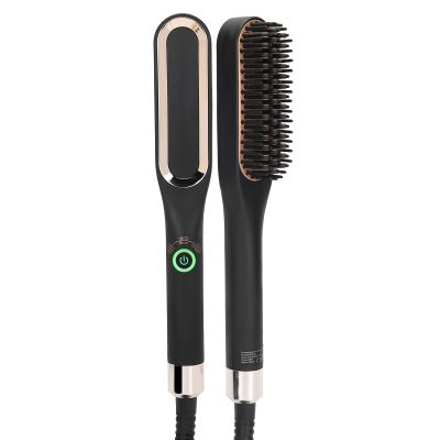 Electric Beard Straightening Comb, Multifunctional Beard Straightener Brush for Men 100240V Grooming Gifts for Men (US Plug)