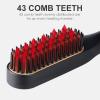 Electric Beard Straightening Comb, Multifunctional Beard Straightener Brush for Men 100240V Grooming Gifts for Men (US Plug) view 4