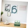 Anneome Transparent Lipstick Organizer Box Capacity Makeup Storage for Dressing Table User-friendly Design for Home Use Dustproof and Practical Lipstick Holder Elegant Green view 3
