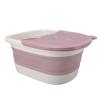 Foot Soaking Tub, Nail Soaking Bowl Pedicure Bowl with Extra High Wall Design Foldable Foot Washing Basin, Plastic Foot Soaking Tub, Multifunction Foot Bath Bucket for Soaking view 1