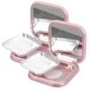 MERRYHAPY 4pcs Magnetic Compact Powder Box Empty Blush Container Eyeshadow Palette Mini view 1