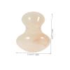 NOLITOY 2pcs Resin Facial Massage Ball Face Scrubber for Pore Cleaning Artistic Mushroom Shape Smooth Surface for Home Office view 2