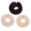 Outanaya Hair Donuts for Buns Nylon Hair Bun Maker Ponytail Holder Soft Roller for Women Girls Random Color view 1