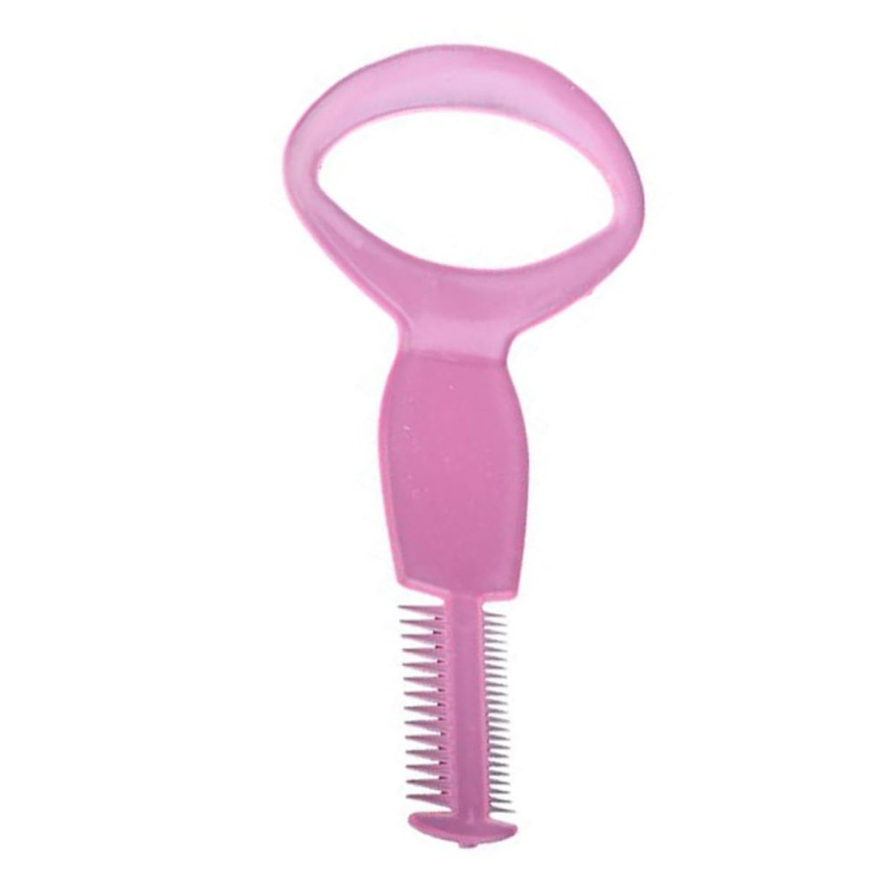 MERRYHAPY Mascara Applicator Guard Plastic Eyelash Comb Eyebrow Comb 2-sided Lash Separator Tool Random Color