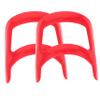 Gogogmee 2pcs Beard Styling Tool Durable Plastic Beard Ruler for Precise Shaping Compact Design for Travel Easy to Use Goatee Outline Guide view 1