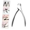 FRCOLOR Premium Toenail Clippers for Ingrown Nails Ergonomic Nail Trimmer with Comfortable Grip Durable Resistant Foot Care Tool for Easy Trimming view 4