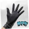 BCOATH 4pair Safety Gloves Skid Resistance Long Barber Gloves for Hair Dyeing Salon Protection view 4