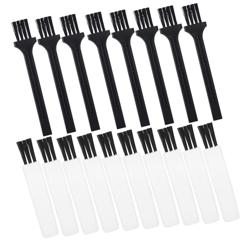 TOVINANNA 30pcs Mini Cleaning Brush for Hair Clippers and Electric Shavers Compact Razor Accessory for Dust Removal for Personal and Salon Use