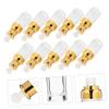 HONMEET 10pcs Empty Glass Dropper Bottles Essential Oil Bottles for Spray Oil Dispenser for view 3