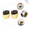 TOVINANNA 2pcs Handheld Beard Brush Lightweight Grooming Tool for Easy Hair Styling and Cleanup Home Salon for Men Beard Care and Hair Maintenance view 3